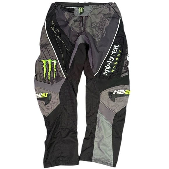 O’ Neal X Monster MX Energy Racing Moto Cross Pants Men’s 36 - Picture 1 of 13